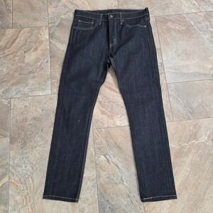 Levis 510 Skinny Fit Jeans Mens 32x30 Dark Indigo Blue Denim 05510-0736